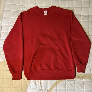 JERZEES 90s USA제 무지 맨투맨 빨간색 가격 인하 가능