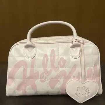 [새상품급] 헬로키티 핑크 퀼트 백 2006년 제조