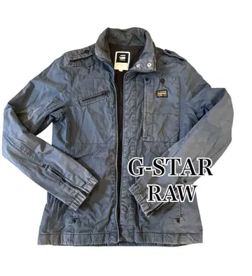 G-STAR RAW 라이더스 네이비 아우터 자켓 빈티지