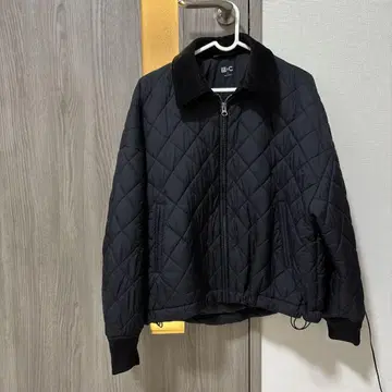 UNIQLO C 퍼프테크 블루종 블랙