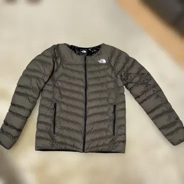THE NORTH FACE 다운 자켓 L 사이즈 올리브 그린 계열