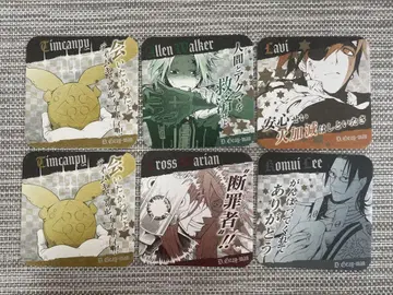 D.Gray-man 원화전 코스터 6세트