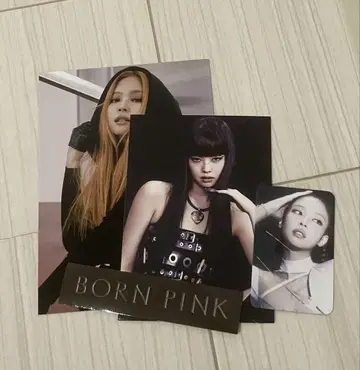 BLACKPINK 제니 BORNPINK 앨범 특전 세트