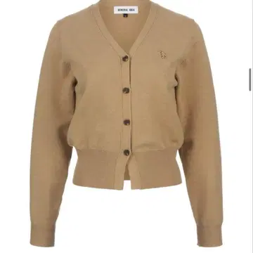 GENERAL IDEA 제너럴 아이디어 가디건 베이지