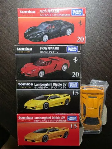 토미카 ENZO FERRARI & Lamborghini Diablo