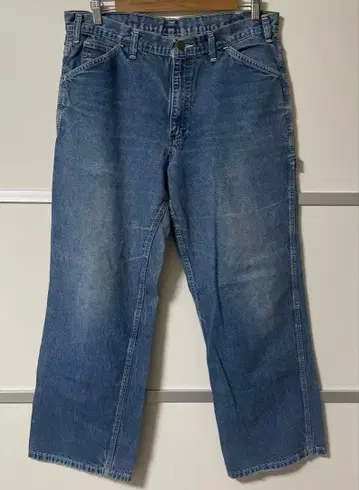 빈티지 70s 80s 빅 스미스 페인터 데님 팬츠