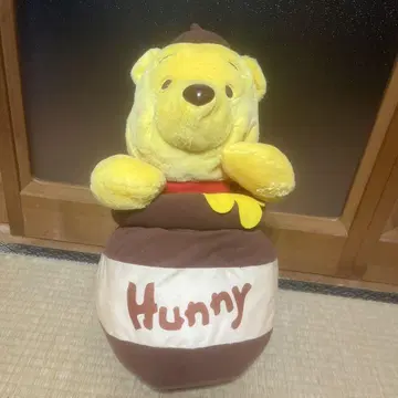 푸우 허니 포트 봉제 인형 약 30cm