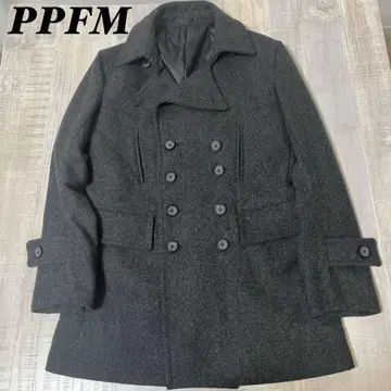 PPFM 울 피코트 PPFM 그레이 자켓 S 남성용