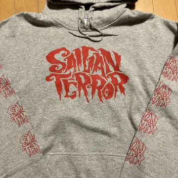 SAIGAN TERROR 후드티 XL 사이간테러 pushead