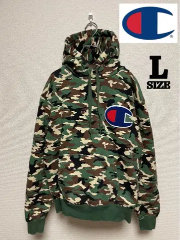 카모플라주 Champion 챔피온 후드티 맨투맨 카모플라쥬
