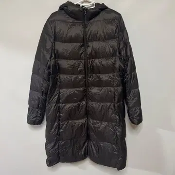 UNIQLO 후드 부착 다운 자켓 XL 브라운