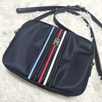 [ 미사용급 ] 타미힐피거 포피 크로스 숄더백 온라인 한정판