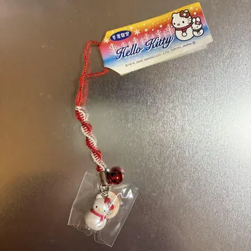 지역 한정 헬로키티 겨울 한정 눈사람 스트랩