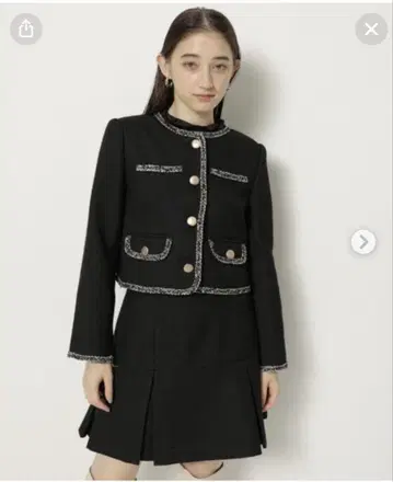 Rirandture 턱 트위드 스코트 M 사이즈