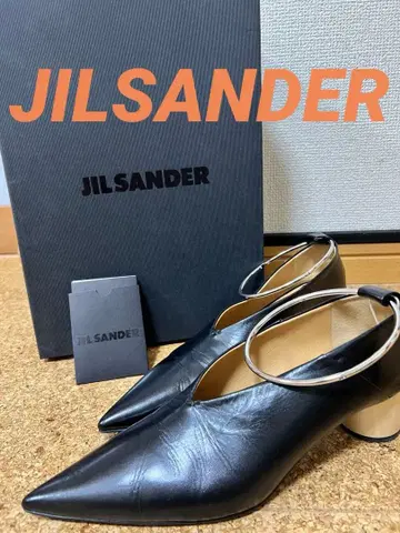 질샌더 블랙 펌프스 JS344040A 37