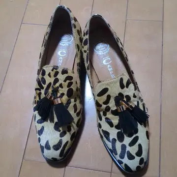Jeffrey Campbell 레오파드 무늬 태슬 플랫슈즈