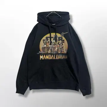 STAR WARS 공식 만달로리안 후드티 Port&Company 제작