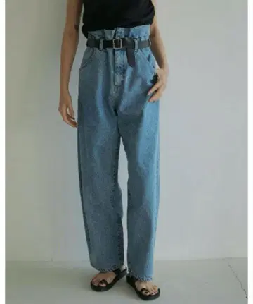 Waist Tuck Denim  38 거의 택 포함 새상품 anuke