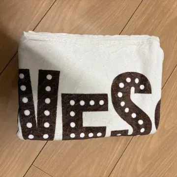 WEST. WESSION 후드 부착 페이스 타월 타월