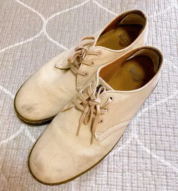 닥터마틴 베이지 스니커즈 부츠 로우컷 UK10 29