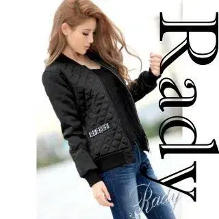 레이디 포켓 비쥬 블루종 MA-1 자켓 #155