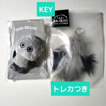 key SHINee 복실이 키링 봉제 인형 트레이딩 카드 2세트