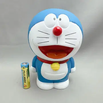 레트로 도라에몽 저금통 소프트 비닐 인형 귀여운
