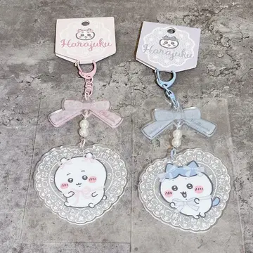 치이카와 GO harajuku 아크릴 키링 치이카와 하치와레 2점