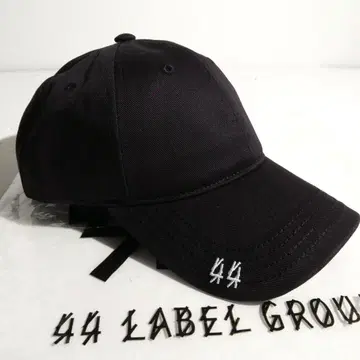 새상품 44 LABEL GROUP 코튼 개버딘 캡 CAP