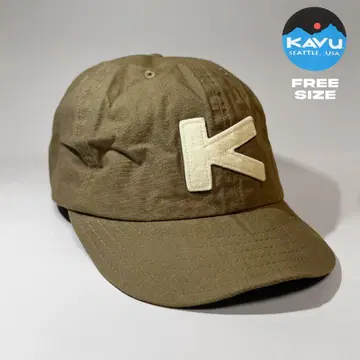KAVU 야구 모자 베이지 프리 사이즈