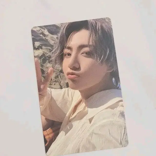 방탄소년단 BTS 버터 앨범 피치 버전 정국 포카 포토카드