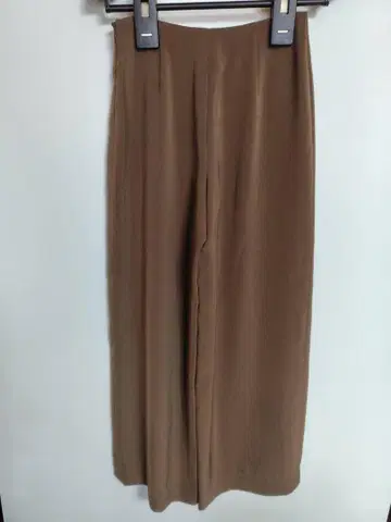 KRIZIA 브라운 와이드 팬츠 밤 크리치아 이탈리아제