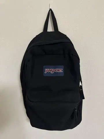 JANSPORT 블랙 백팩