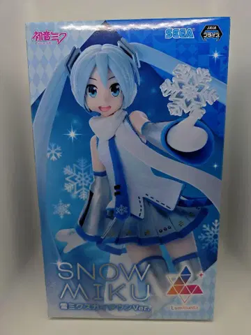 [ 하츠네 미쿠 ] 루미나스타 피규어 유키 미쿠 스카이타운 ver.