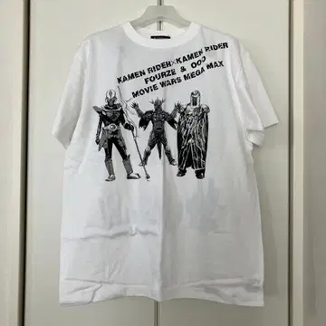 극장판 가면라이더 x 가면라이더 포제 & 오즈 적 캐릭터 티셔츠 XL
