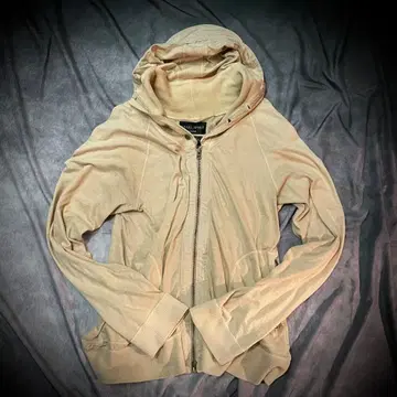SHARE Neutral Edge Layered Zip Hoodie