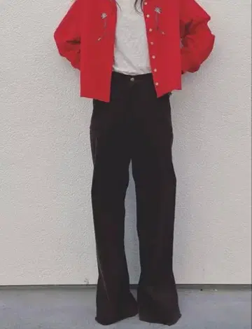 택 포함 새상품 nowos 코듀로이 팬츠