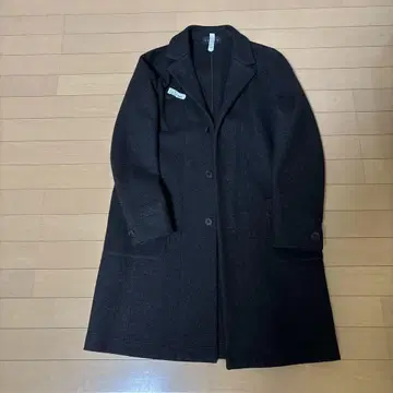 tsuk.s 다크 브라운 체스터 코트