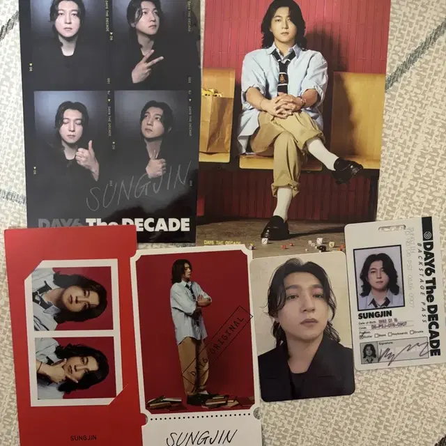 데이식스 성진 앨범 구성품