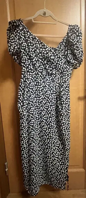 체리 패턴 캐시코르 원피스