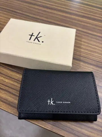 TAKEO KIKUCHI 블랙 명함지갑