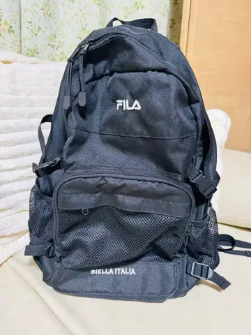 FILA 블랙 백팩