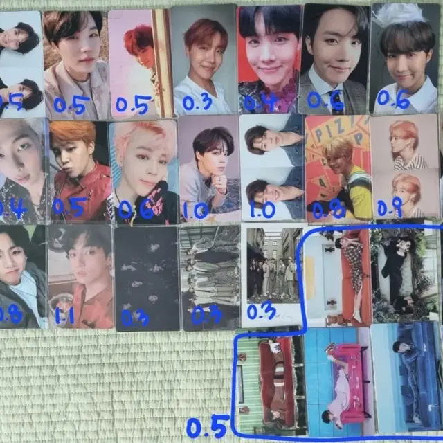 (급처) 방탄소년단 포카 양도