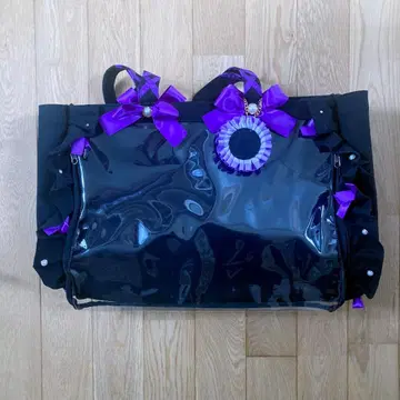 자카마트 A3 프릴 디자인 이타백 Black Limited 퍼플