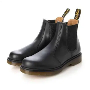 [ 정크 ] Dr. Martens 블랙 사이드 고어 부츠 8 UK