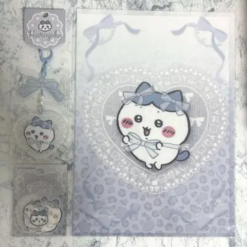치이카와 랜드 하라주쿠점 리뉴얼 기념 상품 리본 하치와레 3종 세트 1