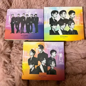 SixTONES CITY 전 형태 세트