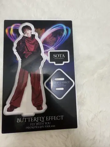 나카지마 소우타 아크릴 스탠드 아크스타 BUTTERFLY EFFECT