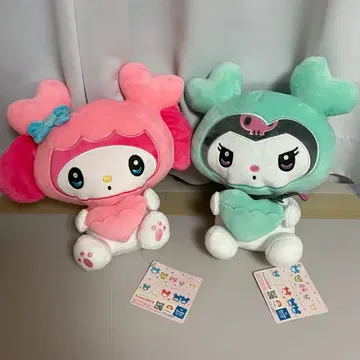 TWICE GiGO 산리오 포켓 BIG 봉제 인형 미브리&모브리