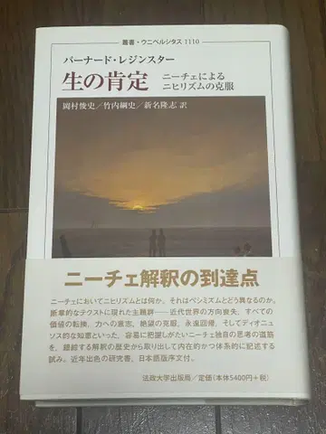 삶의 긍정 니체에 의한 허무주의의 극복